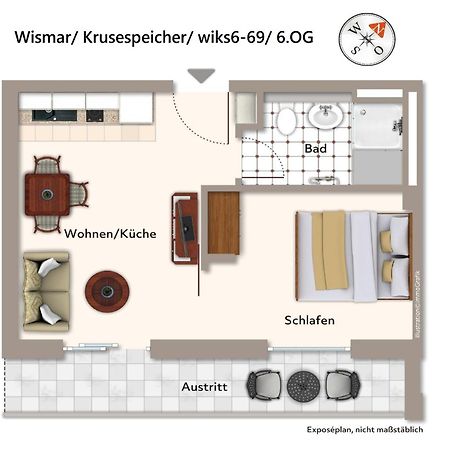 Krusespeicher Krusespeicher 6-69 Wismar Luaran gambar